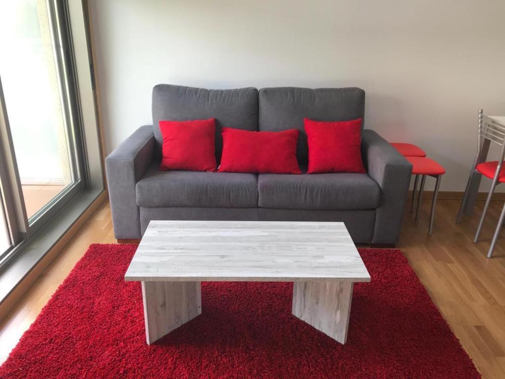 Apartamento Playa A Xunqueira, A 15 Min Vigo โมอาญา ภายนอก รูปภาพ