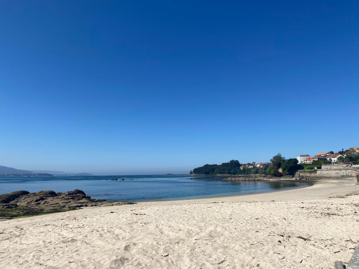 Apartamento Playa A Xunqueira, A 15 Min Vigo โมอาญา ภายนอก รูปภาพ